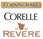 Corningware Corelle Revere logo